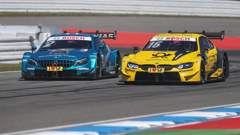 2018 DTM Battle between Glock and Paffett